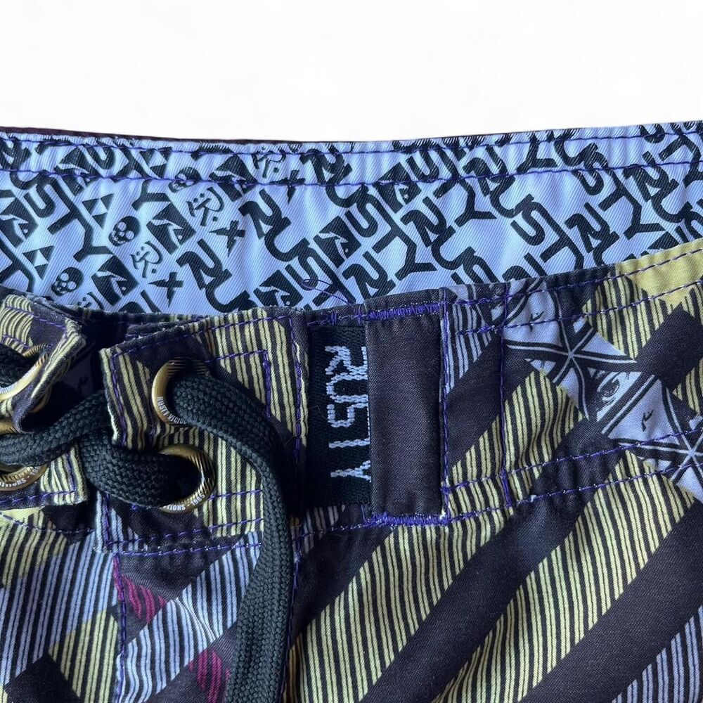 Rusty Men's multi Shorts - Picture 5 of 7